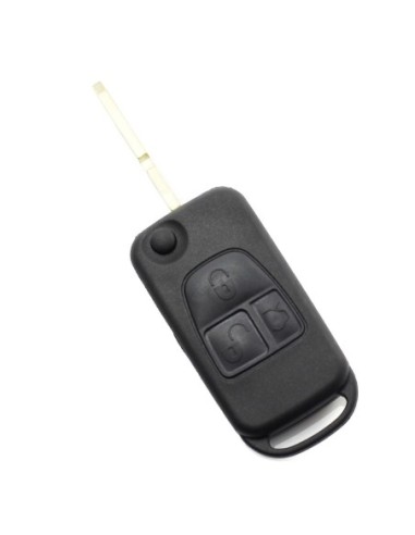 |AutoNeo.roMercedes Benz - Carcasa tip cheie briceag cu 3 butoane, lama 4 "piste"