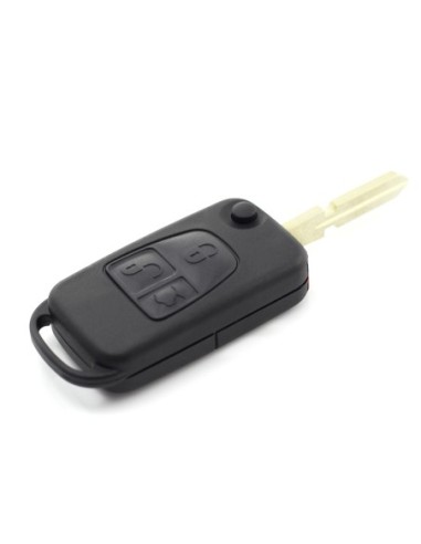 |AutoNeo.roMercedes Benz - Carcasa tip cheie briceag cu 3 butoane, lama 4 "piste"