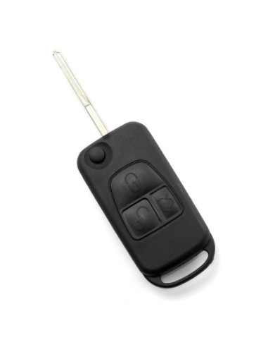 |AutoNeo.roMercedes Benz - Carcasa tip cheie briceag cu 3 butoane, lama 2 "piste"