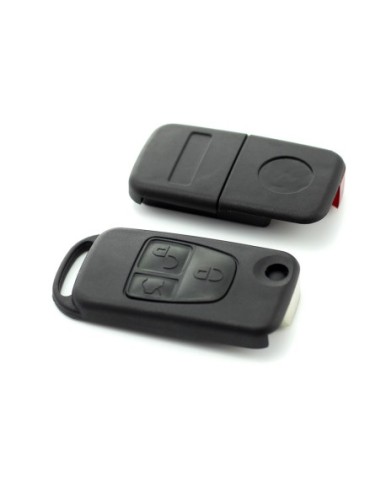 |AutoNeo.roMercedes Benz - Carcasa tip cheie briceag cu 3 butoane, lama 2 "piste"