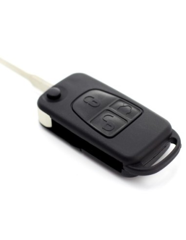 |AutoNeo.roMercedes Benz - Carcasa tip cheie briceag cu 3 butoane, lama 2 "piste"