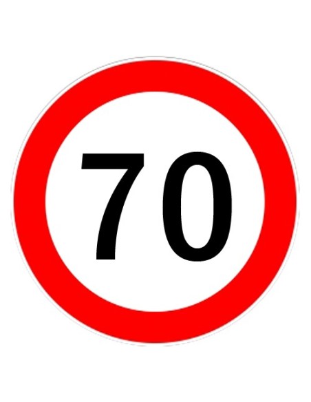 |AutoNeo.roAutocolant limitator viteza 70km/h - Ø13cm