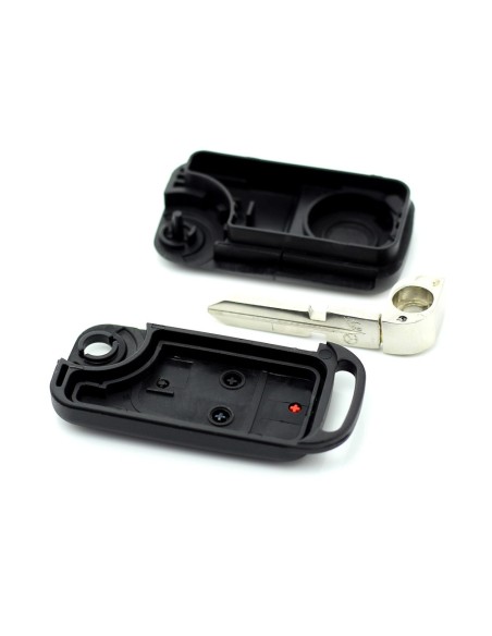 |AutoNeo.roMercedes Benz - Carcasa tip cheie briceag cu 3 butoane, buton panica, lama 4 "piste"