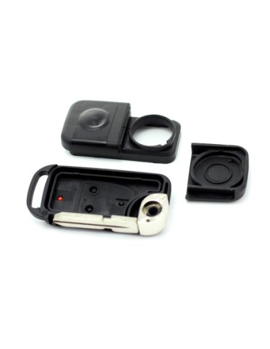 |AutoNeo.roMercedes Benz - Carcasa tip cheie briceag cu 3 butoane, buton panica, lama 4 "piste"