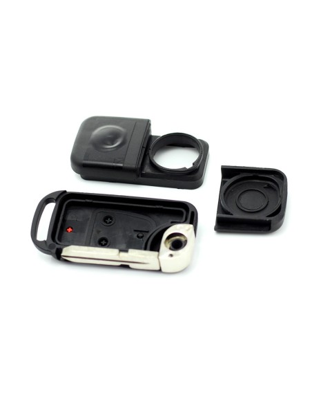 |AutoNeo.roMercedes Benz - Carcasa tip cheie briceag cu 3 butoane, buton panica, lama 4 "piste"