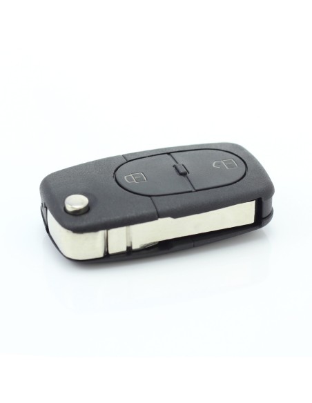|AutoNeo.roCARGUARD - Audi - carcasa cheie tip briceag, 2+1 butoane, cu buton panica și baterie CR 2032