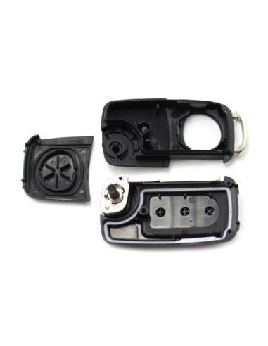 |AutoNeo.roAudi A8 - Carcasa cheie tip briceag cu 3 butoane, fara buton de panica - CARGUARD