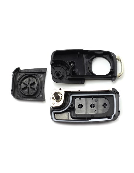 |AutoNeo.roAudi A8 - Carcasa cheie tip briceag cu 3 butoane, fara buton de panica - CARGUARD