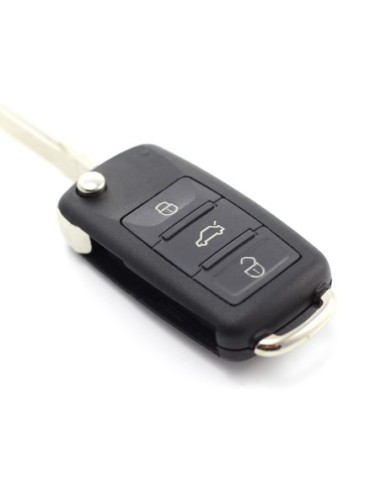 |AutoNeo.roAudi A8 - Carcasa cheie tip briceag cu 3 butoane, fara buton de panica - CARGUARD