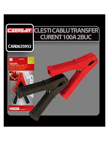 |AutoNeo.roClesti cablu transfer curent Carpoint 2buc - 100A