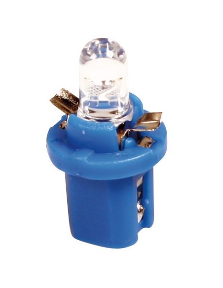 |AutoNeo.roBec tip LED 12V iluminat bord soclu plastic B8,5d 2buc- Albastru