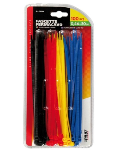 |AutoNeo.roColiere plastic color 100buc - 0,46x20cm