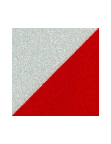 |AutoNeo.roAutocolant reflectorizant dungi 2buc - Rosu/Alb - 5x30cm