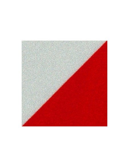 |AutoNeo.roAutocolant reflectorizant dungi 2buc - Rosu/Alb - 5x30cm
