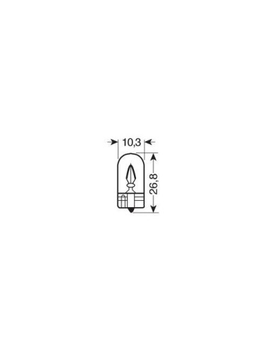 |AutoNeo.roBec 12V - W5W - 5W Pozitie soclu sticla W2,1x9,5d 1buc Narva