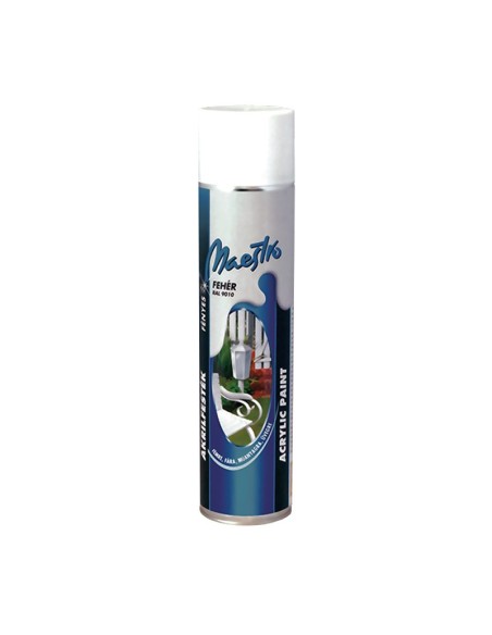 |AutoNeo.roVopsea acrilica lucioasa aerosol Maestro 600ml RAL9010 - Alb