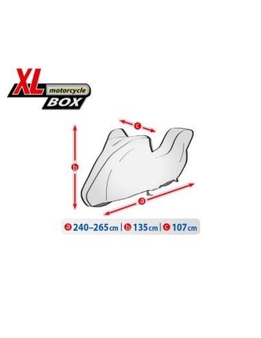 |AutoNeo.roPrelata motocicleta Basic Garage - XL - Box