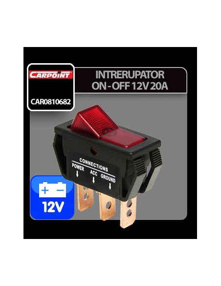 |AutoNeo.roIntrerupator On-Off 12V 20A