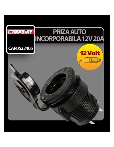 |AutoNeo.roPriza auto incorporabila 12V 20A - Carpoint