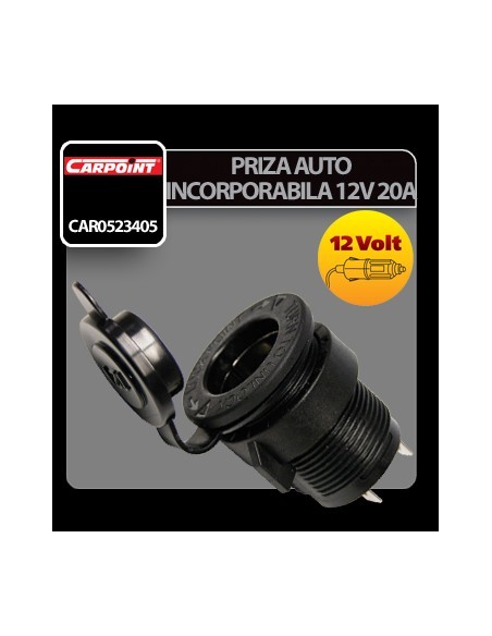 |AutoNeo.roPriza auto incorporabila 12V 20A - Carpoint