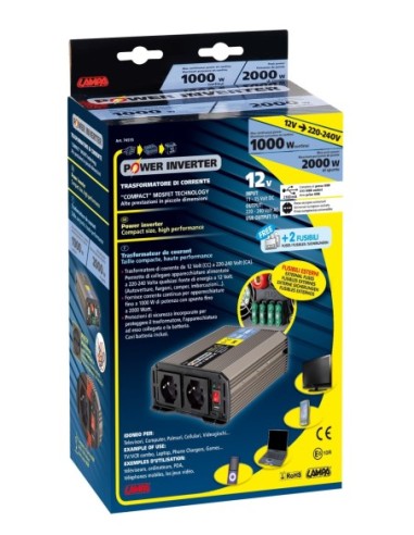 |AutoNeo.roInvertor curent de la 12V la 220V 1000W