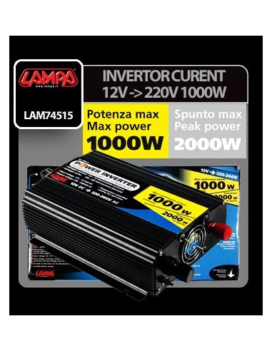 |AutoNeo.roInvertor curent de la 12V la 220V 1000W