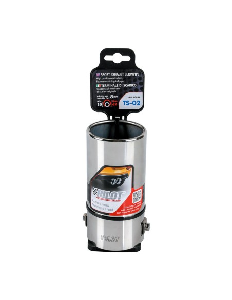 |AutoNeo.roOrnament toba esapament din inox TS-02 - Ø 35-62mm