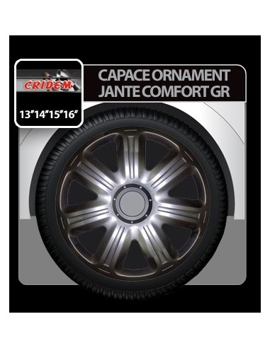 |AutoNeo.roCapace roti auto Comfort GR 4buc - Grafit - 15''