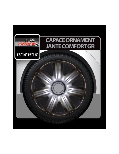 |AutoNeo.roCapace roti auto Comfort GR 4buc - Grafit - 15''
