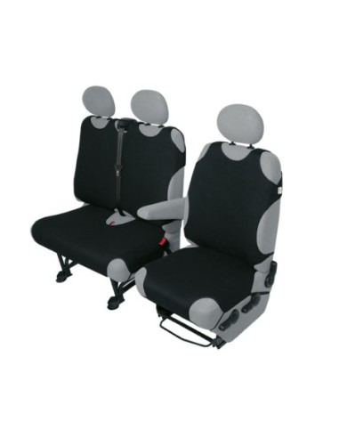 |AutoNeo.roHuse scaun maieu furgoneta de transport Kegel 1+2Locuri - Negru