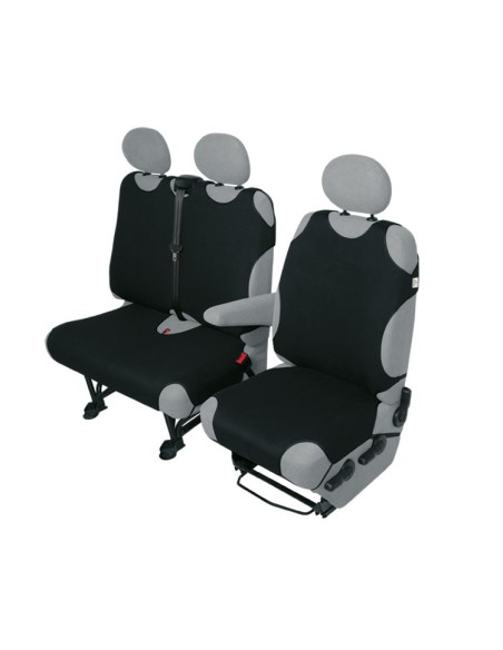|AutoNeo.roHuse scaun maieu furgoneta de transport Kegel 1+2Locuri - Negru