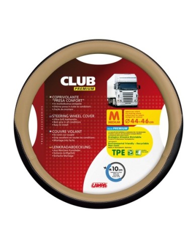 |AutoNeo.roHusa volan camion Club premium - M - Ø 44/46cm - Bej