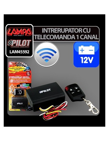 |AutoNeo.roIntrerupator cu telecomanda 1 canal - 12V