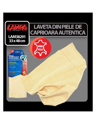 |AutoNeo.roLaveta din piele de caprioara autentica 33x48cm