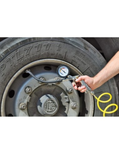 |AutoNeo.roPistol aer pentru umflat cu manometru profesional