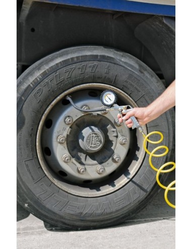 |AutoNeo.roPistol aer pentru umflat cu manometru profesional