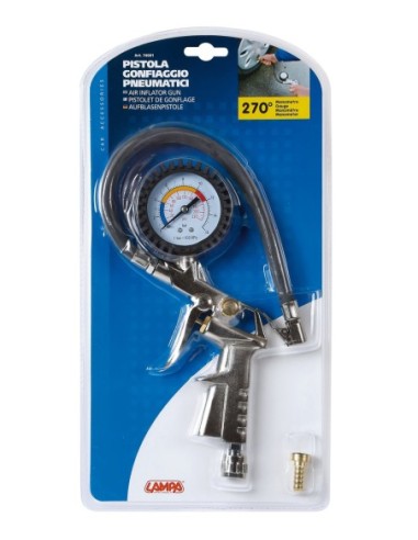 |AutoNeo.roPistol aer pentru umflat cu manometru profesional
