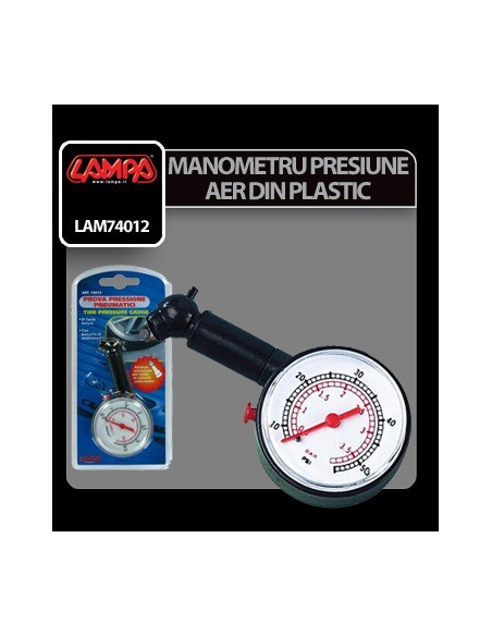 |AutoNeo.roManometru presiune aer din plastic 3,9Bar
