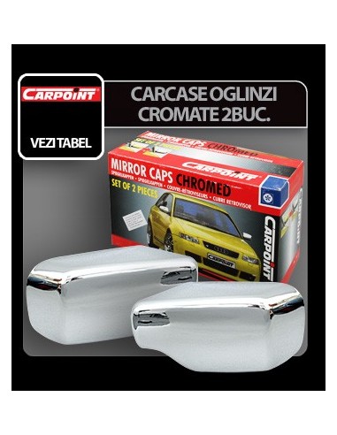 |AutoNeo.roCarcase oglinzi cromate OPEL CORSA 4-D 93-00