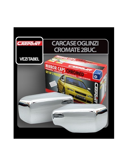 |AutoNeo.roCarcase oglinzi cromate OPEL CORSA 4-D 93-00