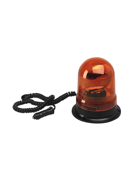 |AutoNeo.roGirofar galben cu magnet, cu bec halogen H3 12V