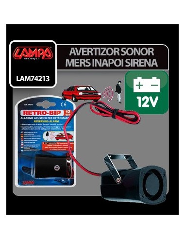 |AutoNeo.roAvertizor sonor mers inapoi 12V