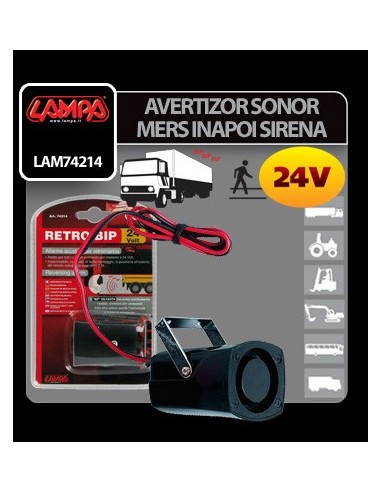 |AutoNeo.roAvertizor sonor mers inapoi 24V