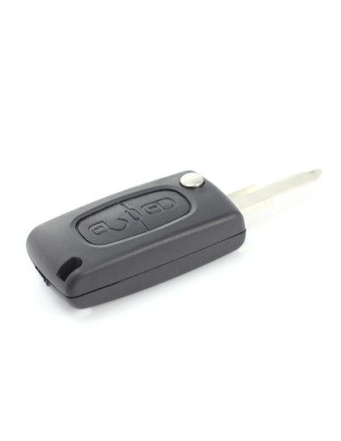 |AutoNeo.roCitroen / Peugeot 206 - Carcasa tip cheie briceag cu 2 butoane si suport baterie