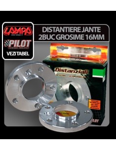Distantiere janta 2 buc 16 mm 2