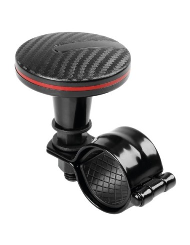 |AutoNeo.roNuca rotire volan Spinny Line - Carbon/Rosu