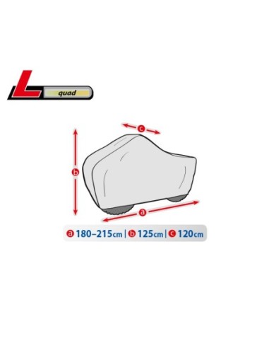 |AutoNeo.roPrelata moto - scuter Basic Garage - L - Quad