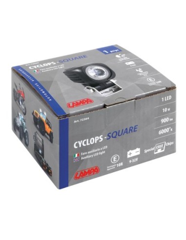 |AutoNeo.roProiector Cyclops-Square 1LED - 9/32V - Profunzime - Alb