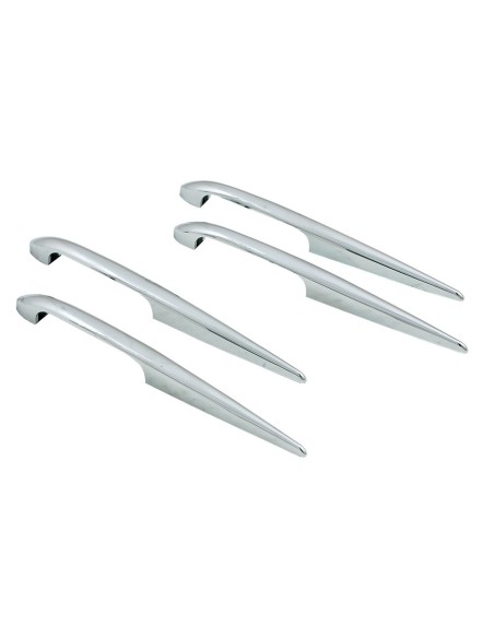 |AutoNeo.roSet aripioare styling exterior Short-Fin 4buc - 140mm - Crom