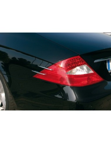 |AutoNeo.roSet aripioare styling exterior Short-Fin 4buc - 140mm - Crom